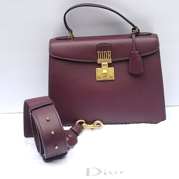 Gorgeous Christian Dior Dioraddict Top handle Leather satchel Handbag - Picture 8 of 16